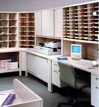 Mail Room Filing Systems